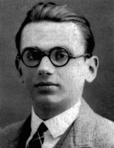 Kurt Gödel, logicien et mathématicien autrichien du 20ème siècle